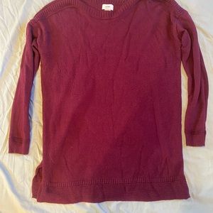 Old Navy purple knit sweater M